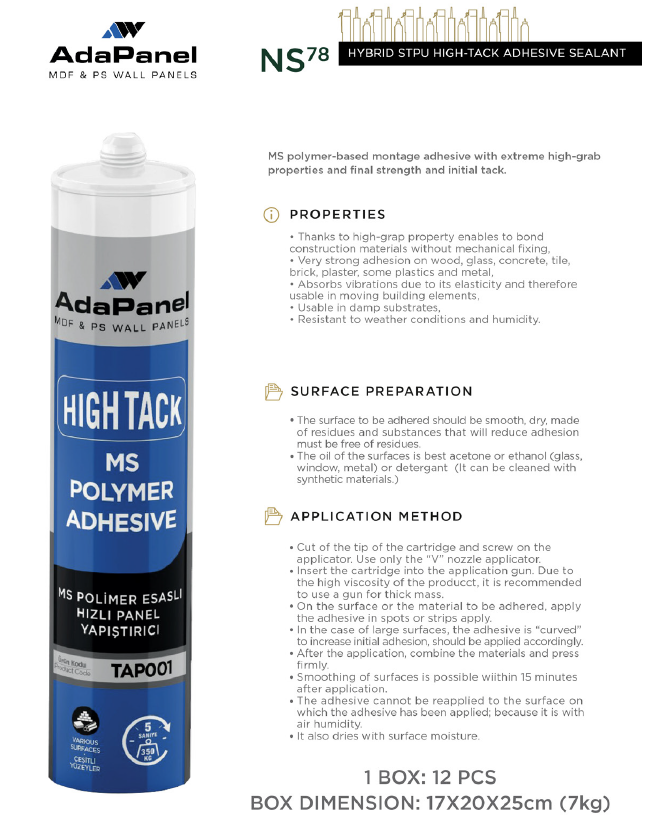 Wall Panel Adhesive